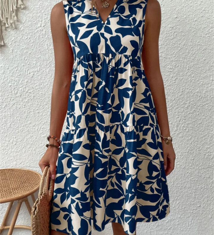 Thea | Soepelvallende midijurk