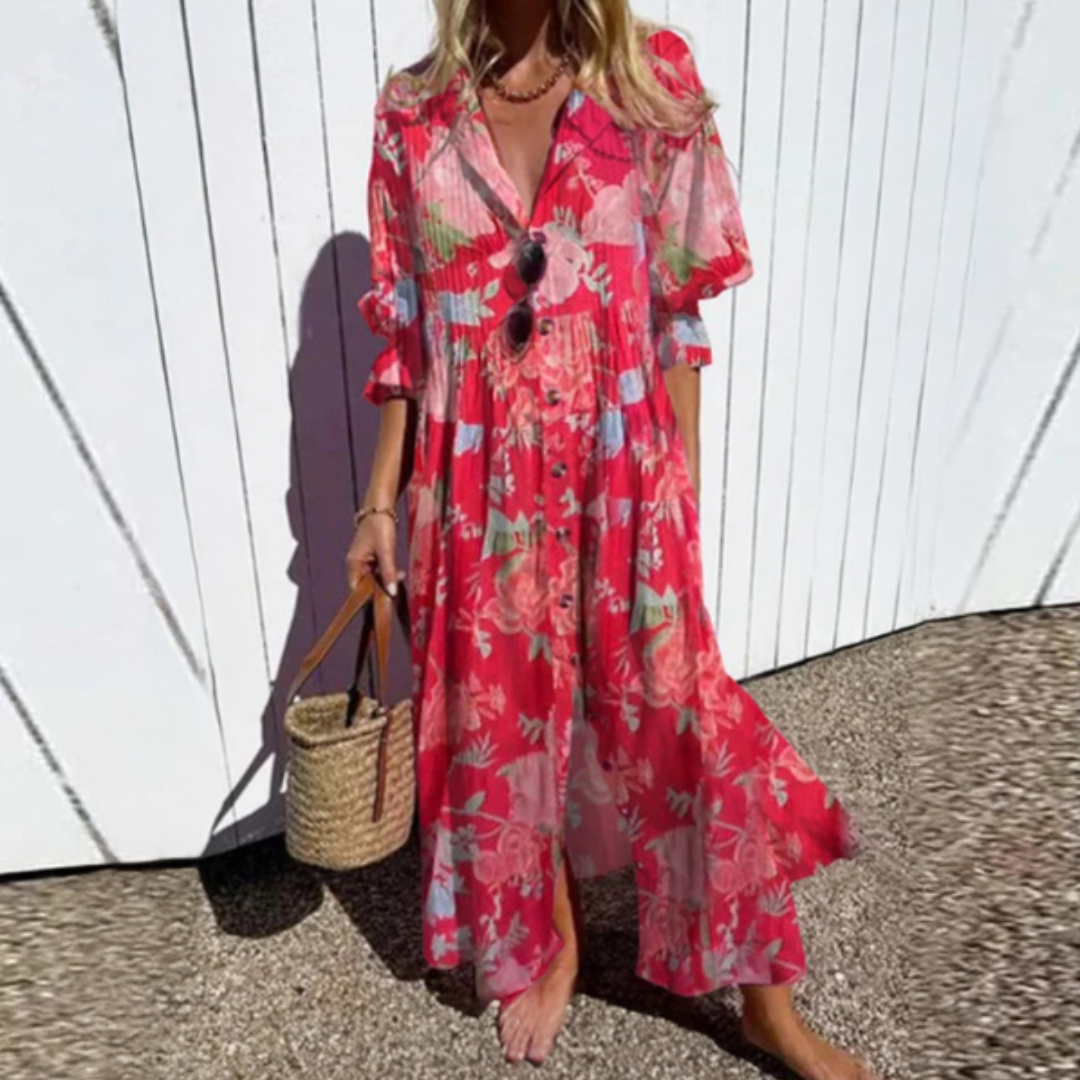 Marissa - Elegante Bries Jurk