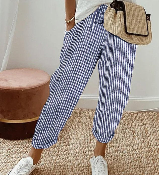 Elegante Comfortabele Vloeiende Broek