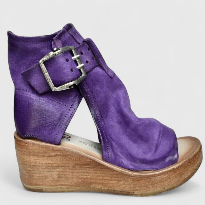Karline - Klassieke Wedge Sandalen