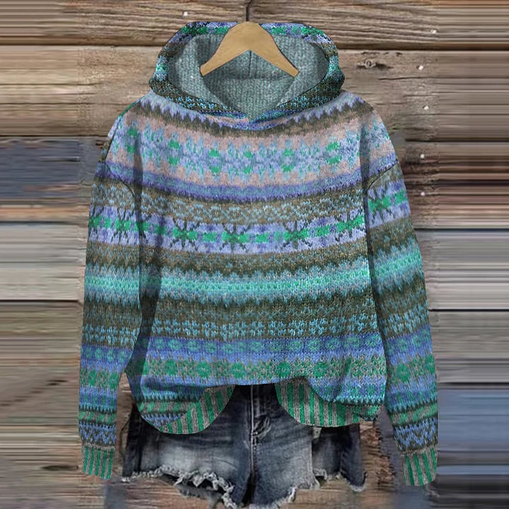 Gaby | Retro Etnische Sweatshirt