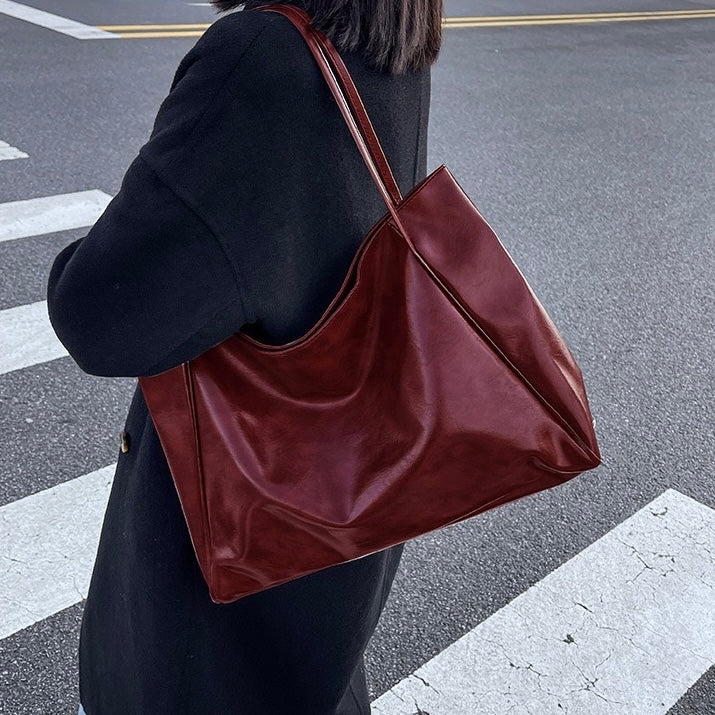 Patricia™ | Glanzende Leren Tas