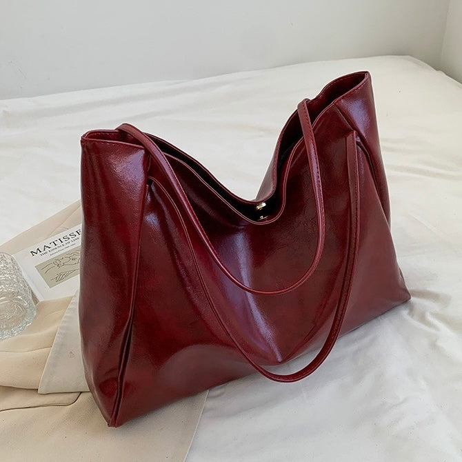 Patricia™ | Glanzende Leren Tas