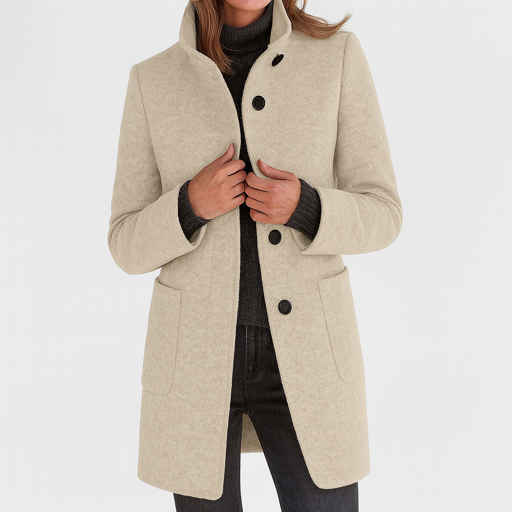 Nora | Mantel met Klassiek Comfort
