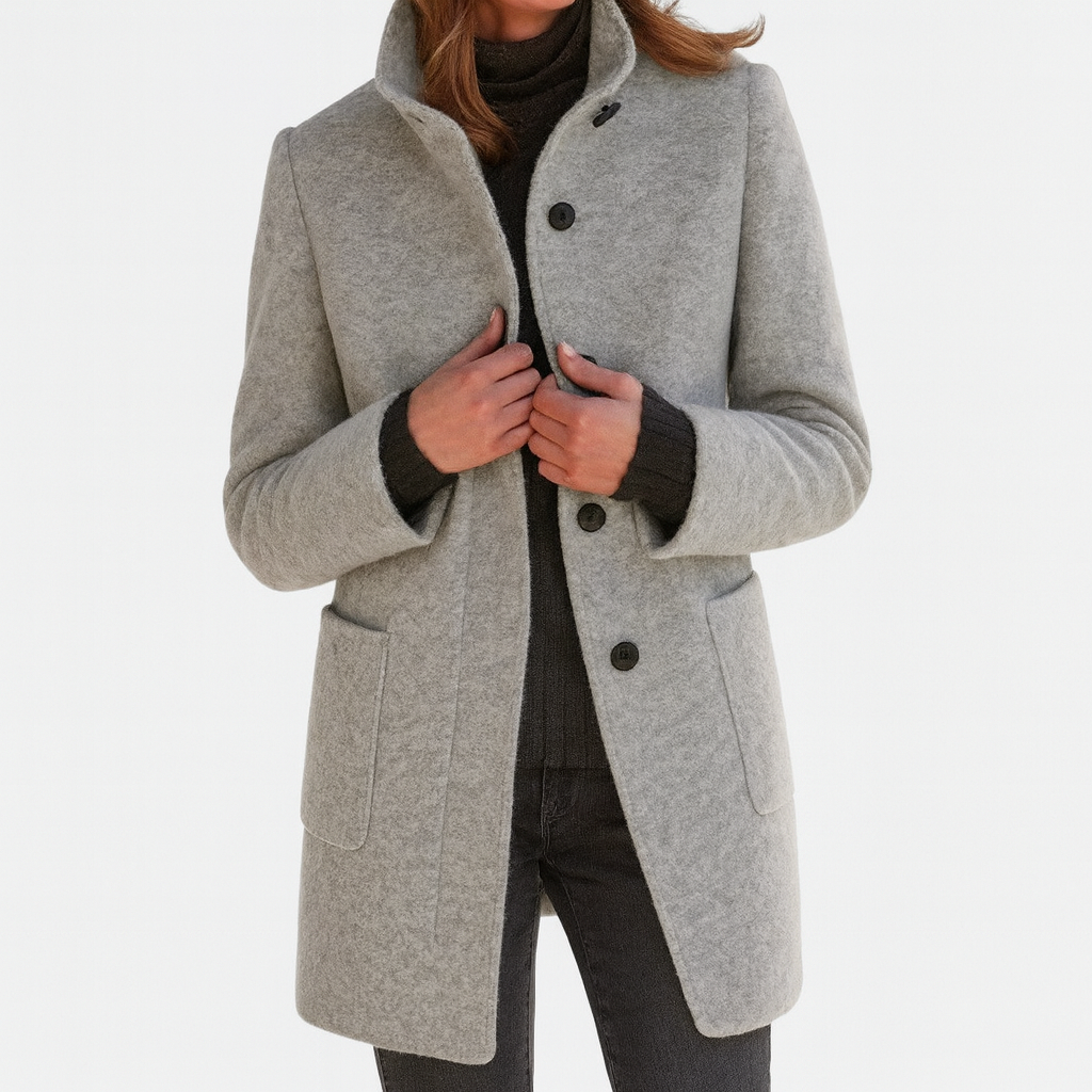 Nora | Mantel met Klassiek Comfort