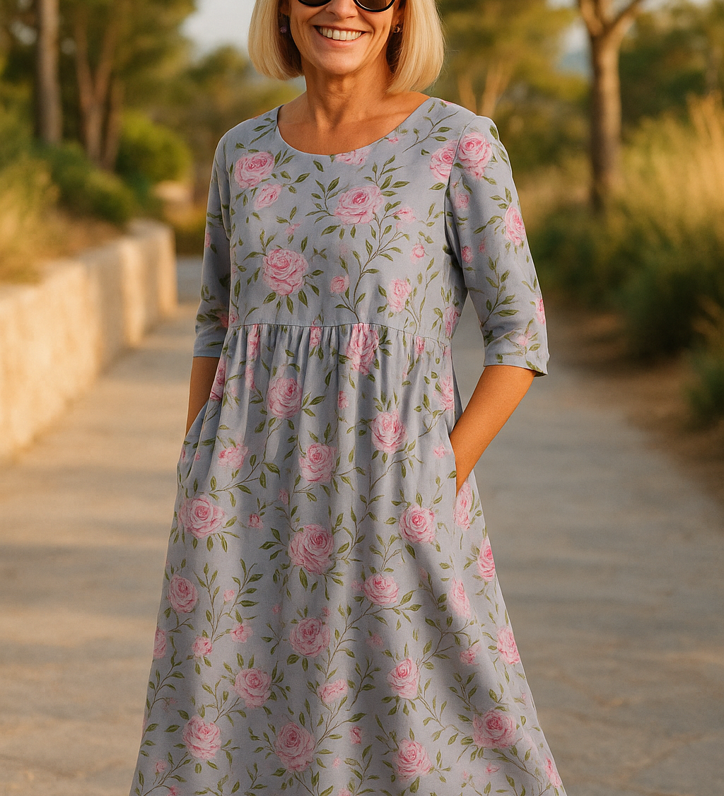 Luna | Comfortabele midijurk