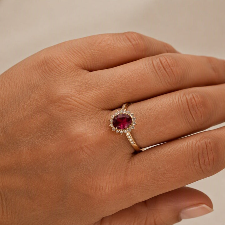Erfstuk Halo Statement Ring