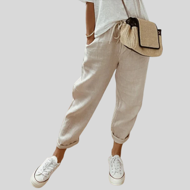 Elegante Comfortabele Vloeiende Broek
