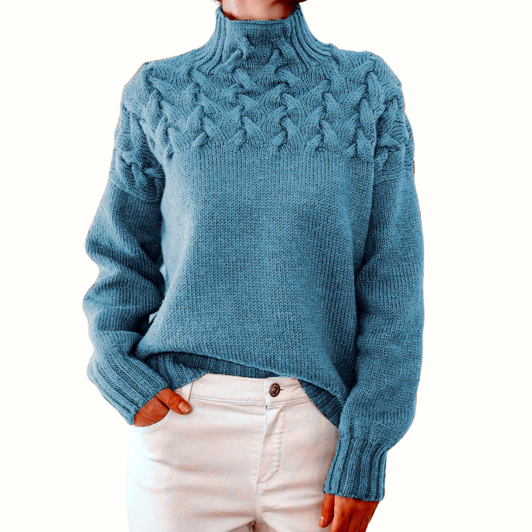 Nina | Warme gebreide coltrui