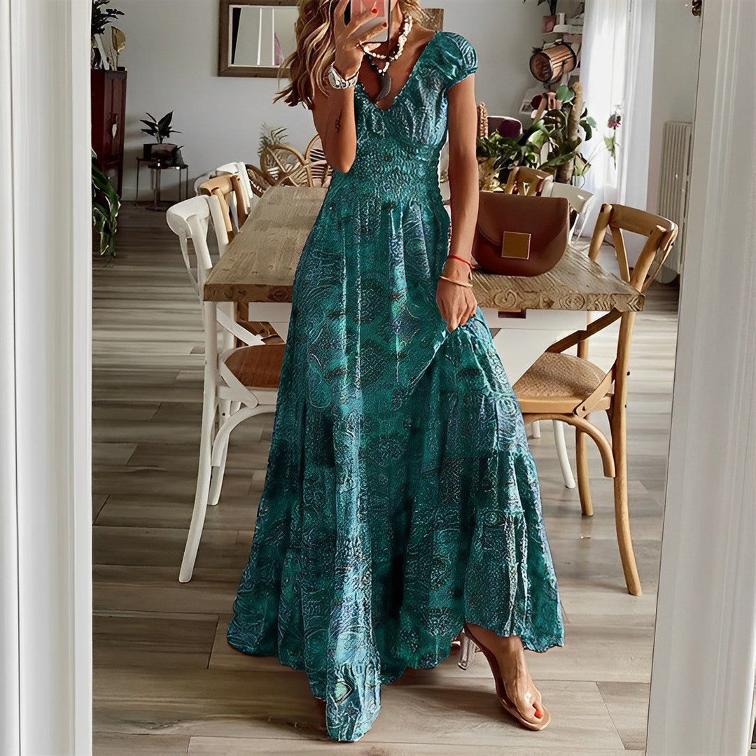 Kaida - Elegante Boho Jurk