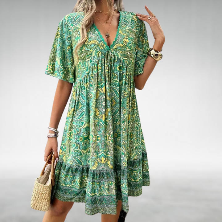 Quinley - Swing Boho Jurk