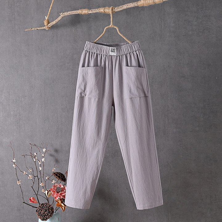 Alyra - Relaxed Pantalons met Zakken