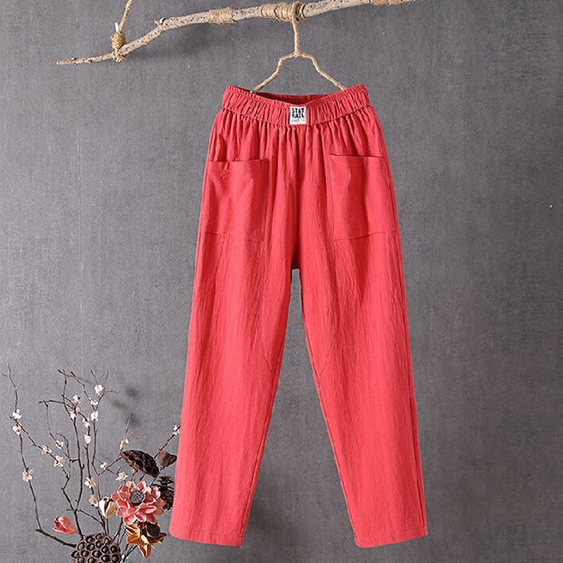 Alyra - Relaxed Pantalons met Zakken