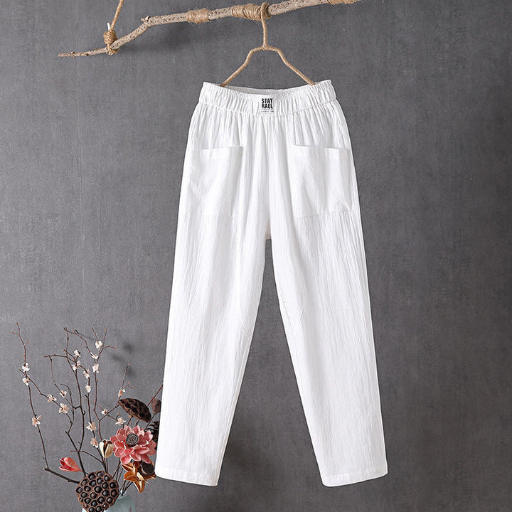Alyra - Relaxed Pantalons met Zakken