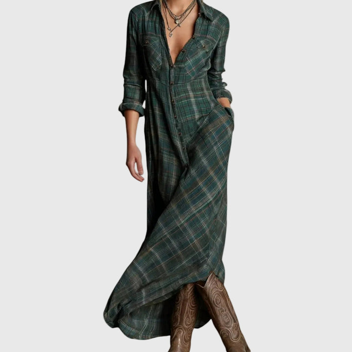 Maxi Jurk Elegant | Roze