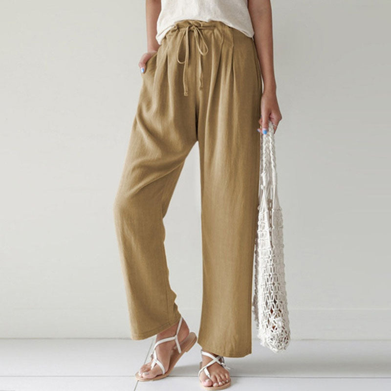 Veerle | Comfortabele broek met trekkoord