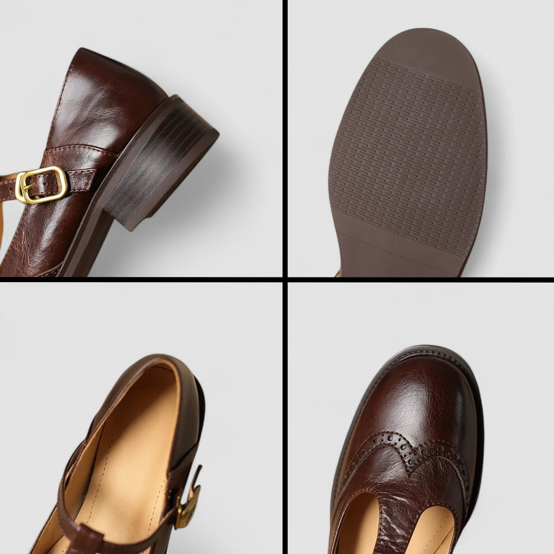 Olyssiah | Orthopedische Mary Jane Schoenen