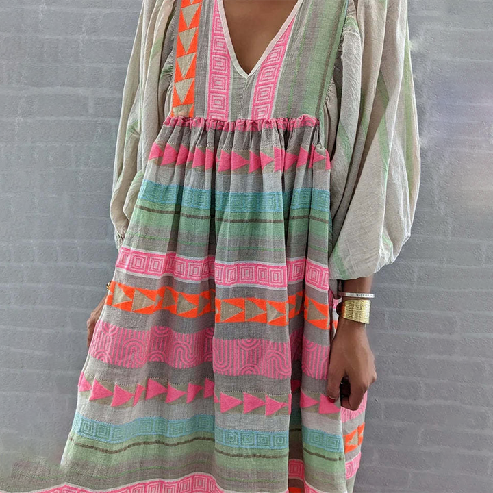 Jessenia - Boho Comfortabele Jurk