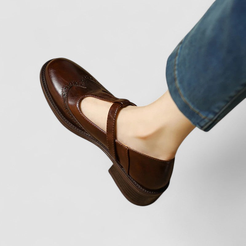 Olyssiah | Orthopedische Mary Jane Schoenen