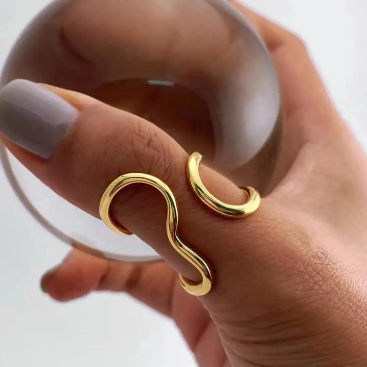 Verstelbare Gouden Betover Ring