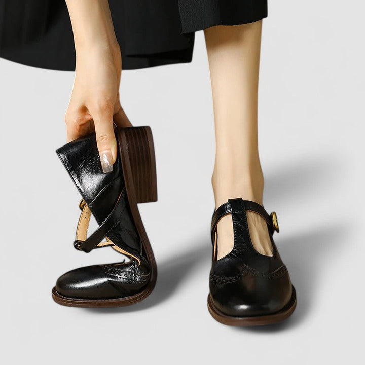 Olyssiah | Orthopedische Mary Jane Schoenen