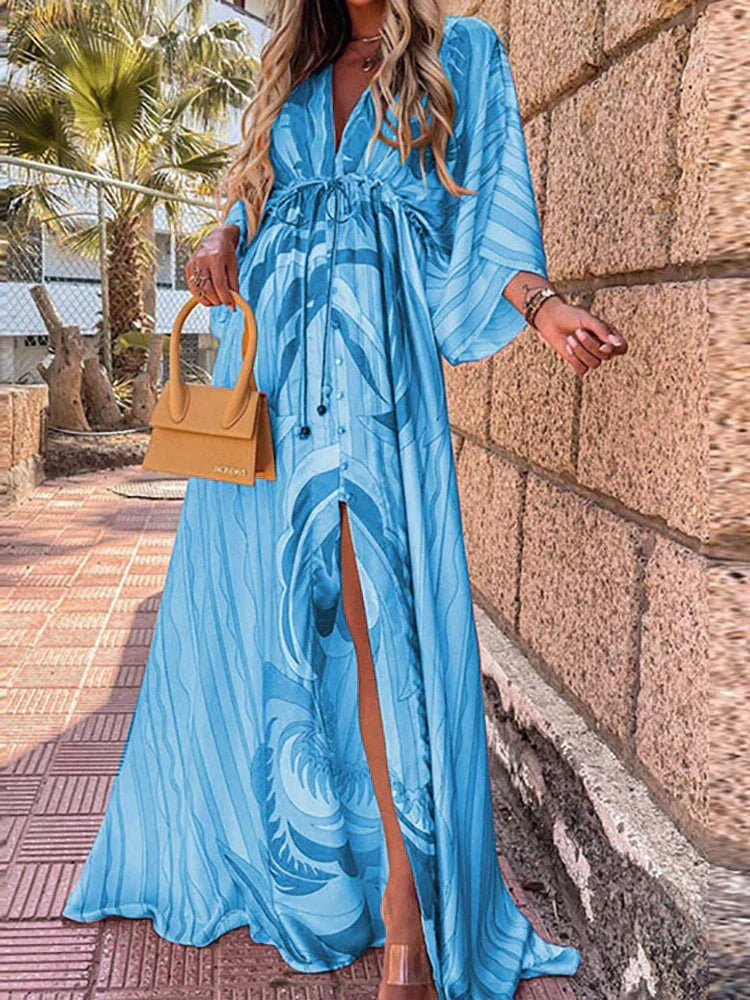 Daria - Vakantie Kaftan Jurk