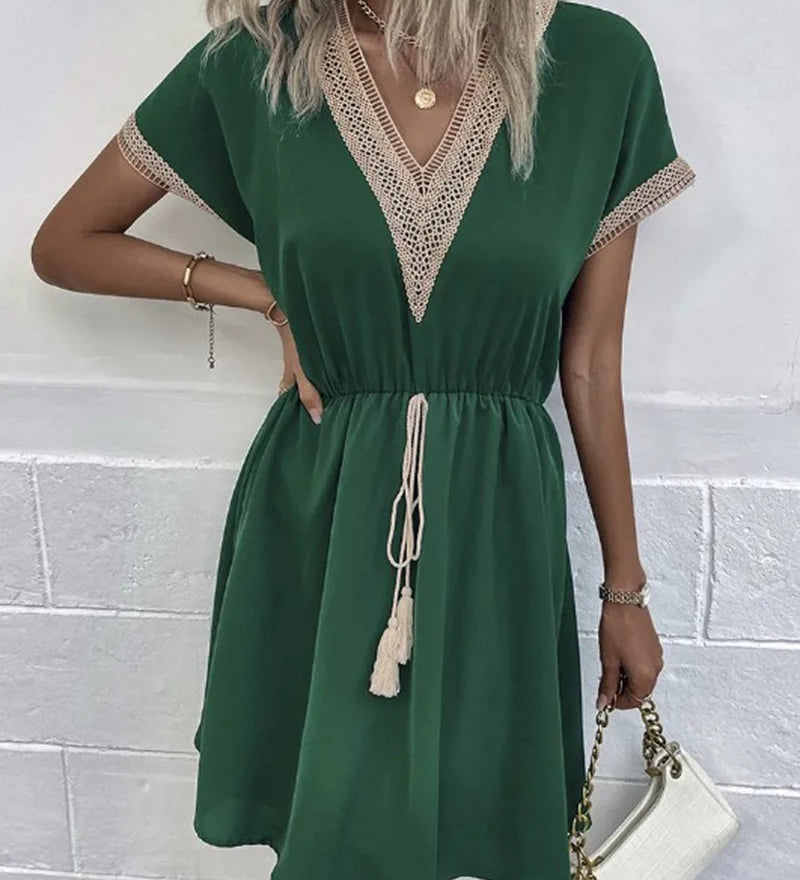 Sabrina - Elegante Boheemse Jurk