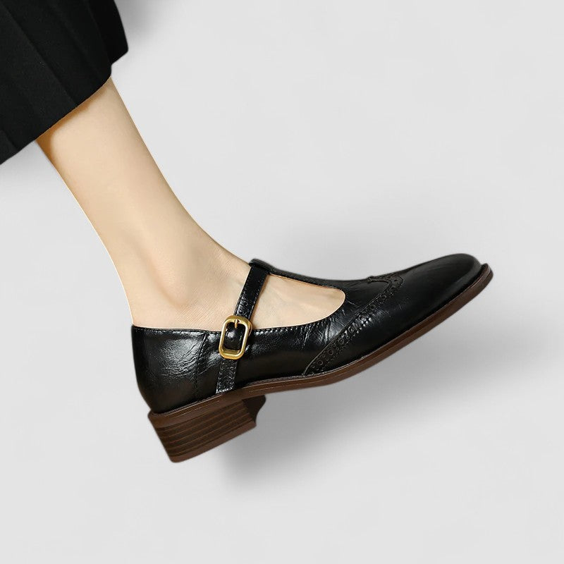 Olyssiah | Orthopedische Mary Jane Schoenen