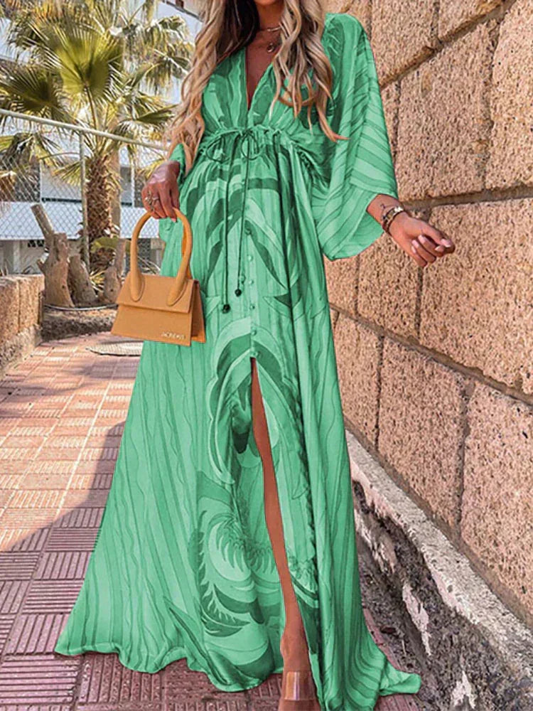 Daria - Vakantie Kaftan Jurk