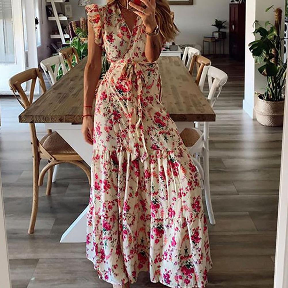 Shera - Maxi Bloemenjurk