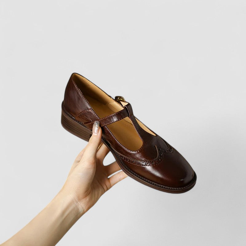 Olyssiah | Orthopedische Mary Jane Schoenen