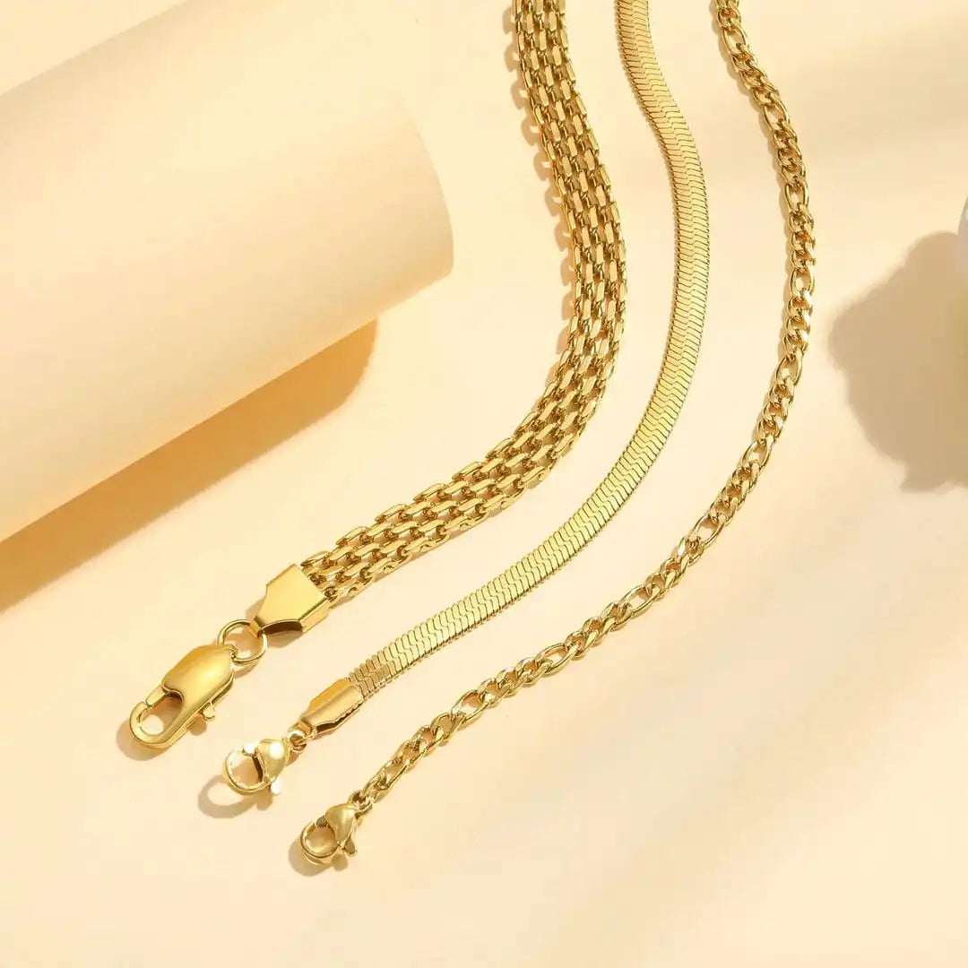 Stapelige Armband Gouden Parel Set