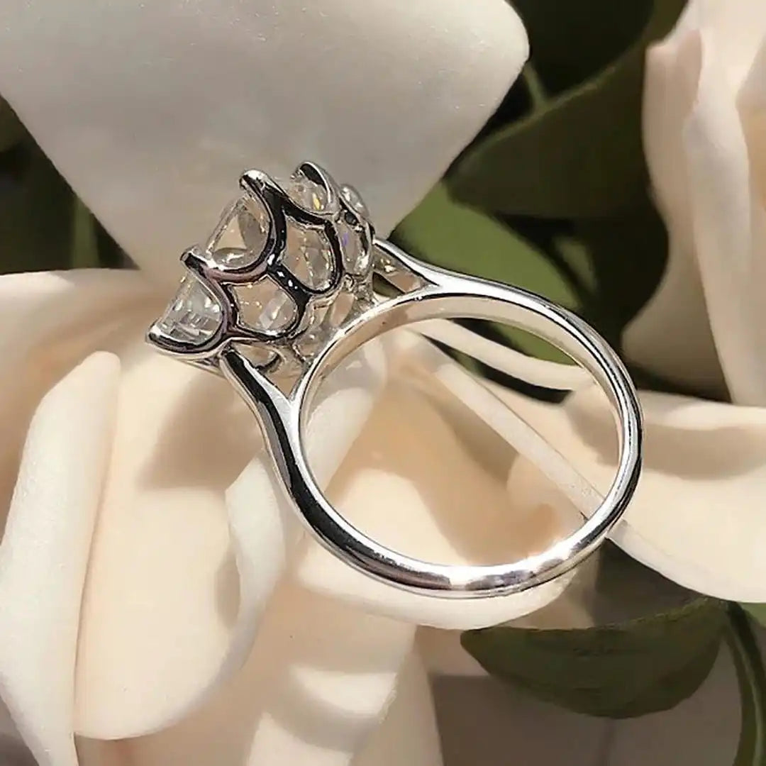 Tijdloze Gouden Cubic Zirconia Ring