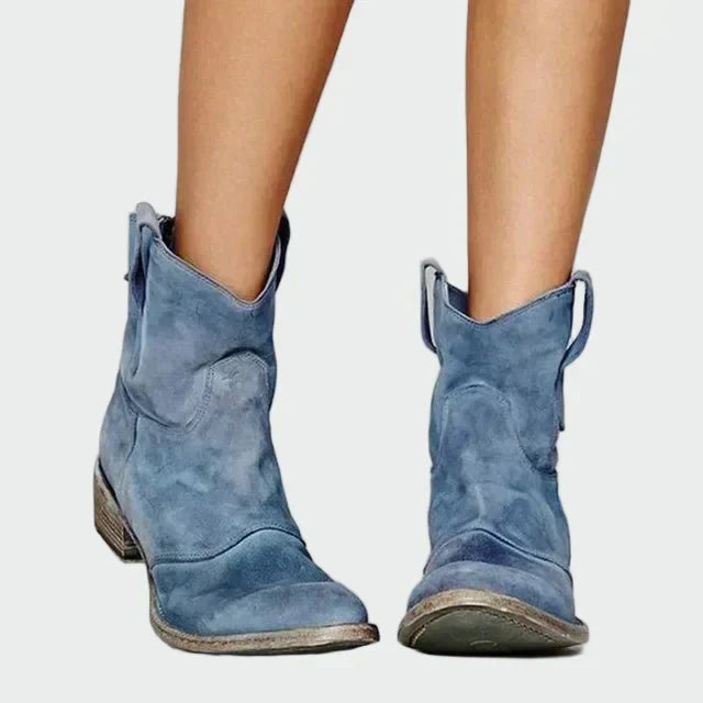 Sára - Retro laarzen in cowboystijl