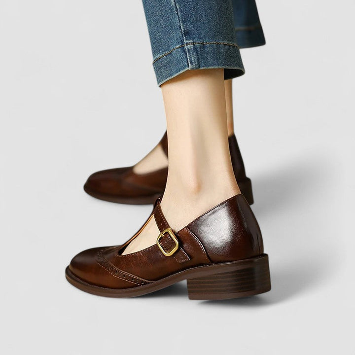 Olyssiah | Orthopedische Mary Jane Schoenen