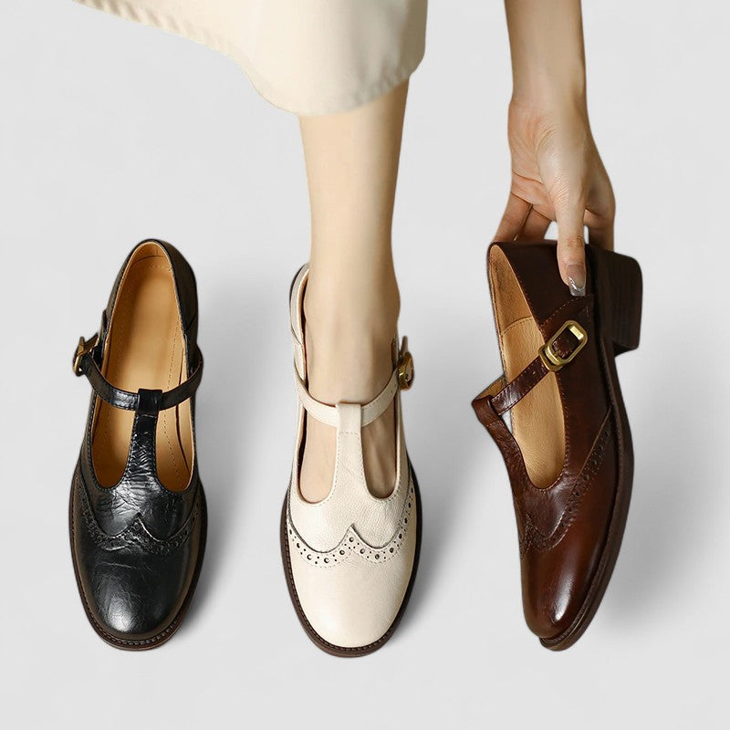Olyssiah | Orthopedische Mary Jane Schoenen