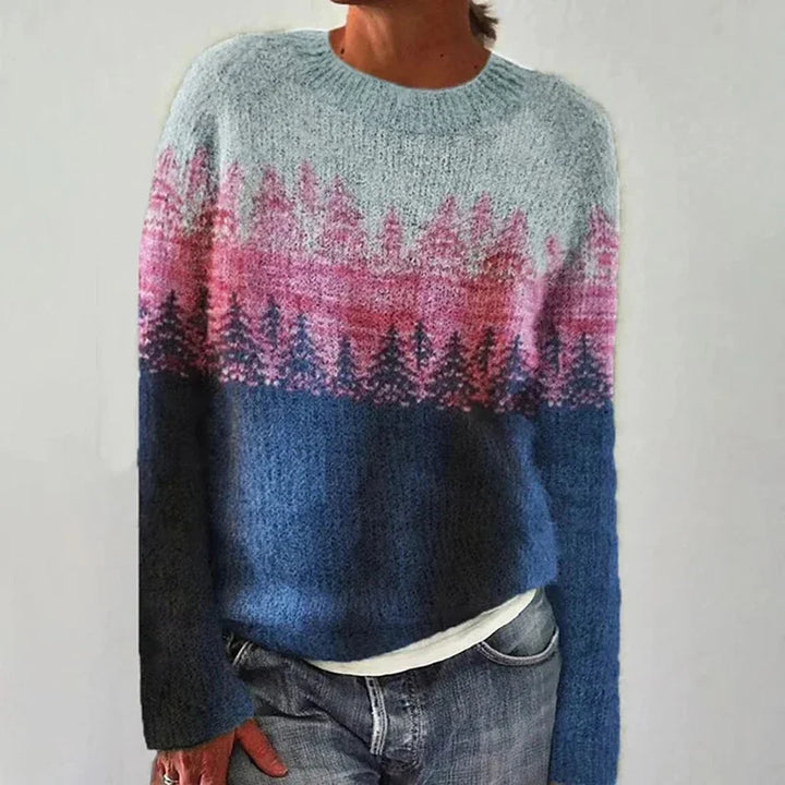 Cate | Klassieke Gebreide Pullover