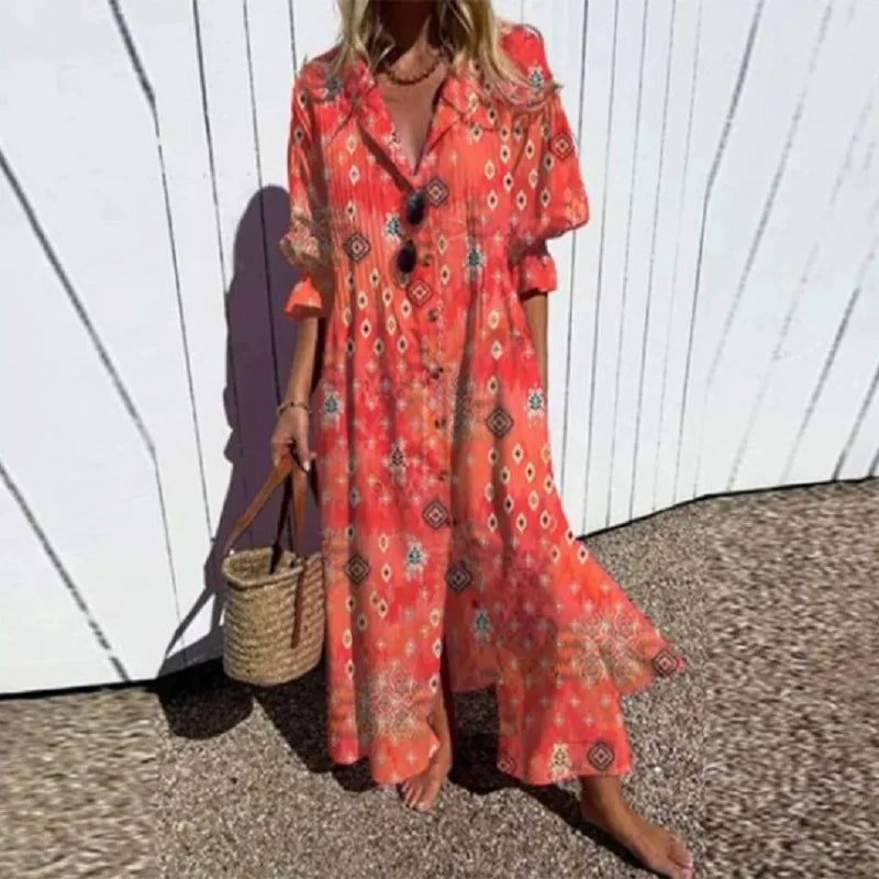 Marissa - Elegante Bries Jurk