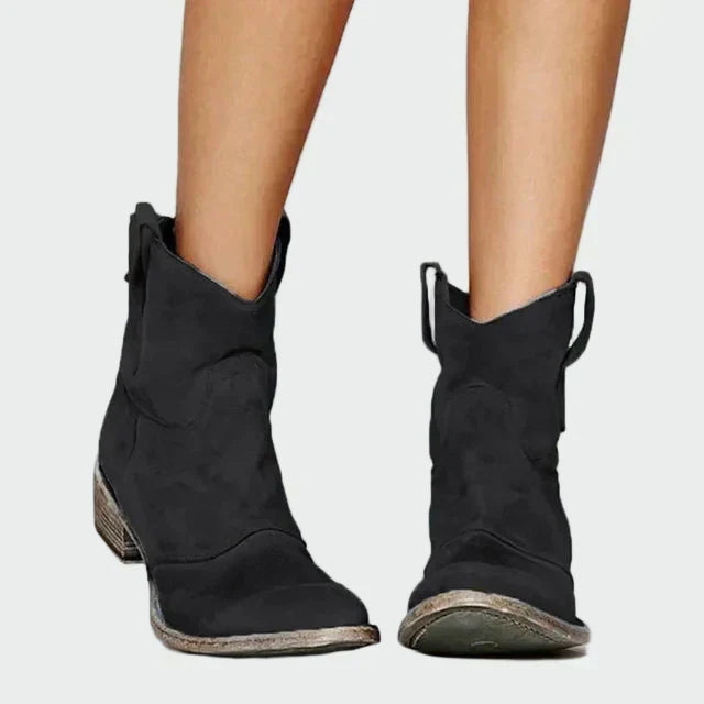 Sára - Retro laarzen in cowboystijl