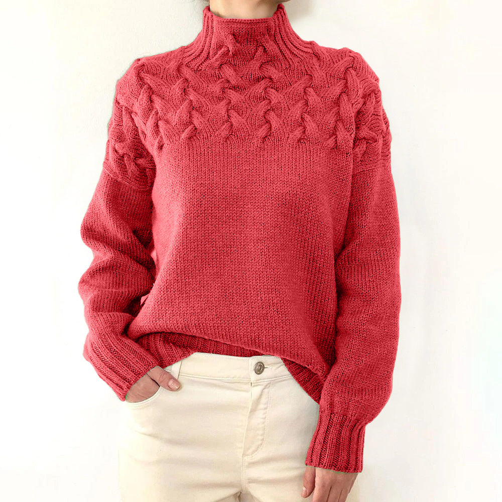 Nina | Warme gebreide coltrui