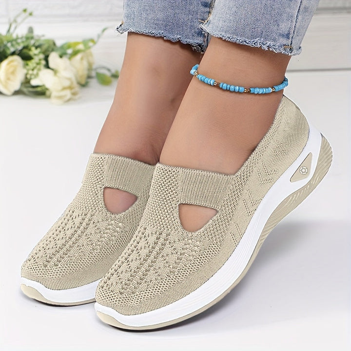 Gemakkelijke instap sneakers met stabiele pasvorm