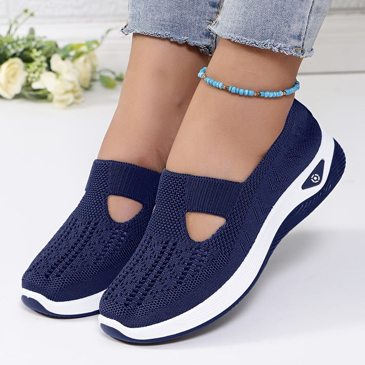 Gemakkelijke instap sneakers met stabiele pasvorm
