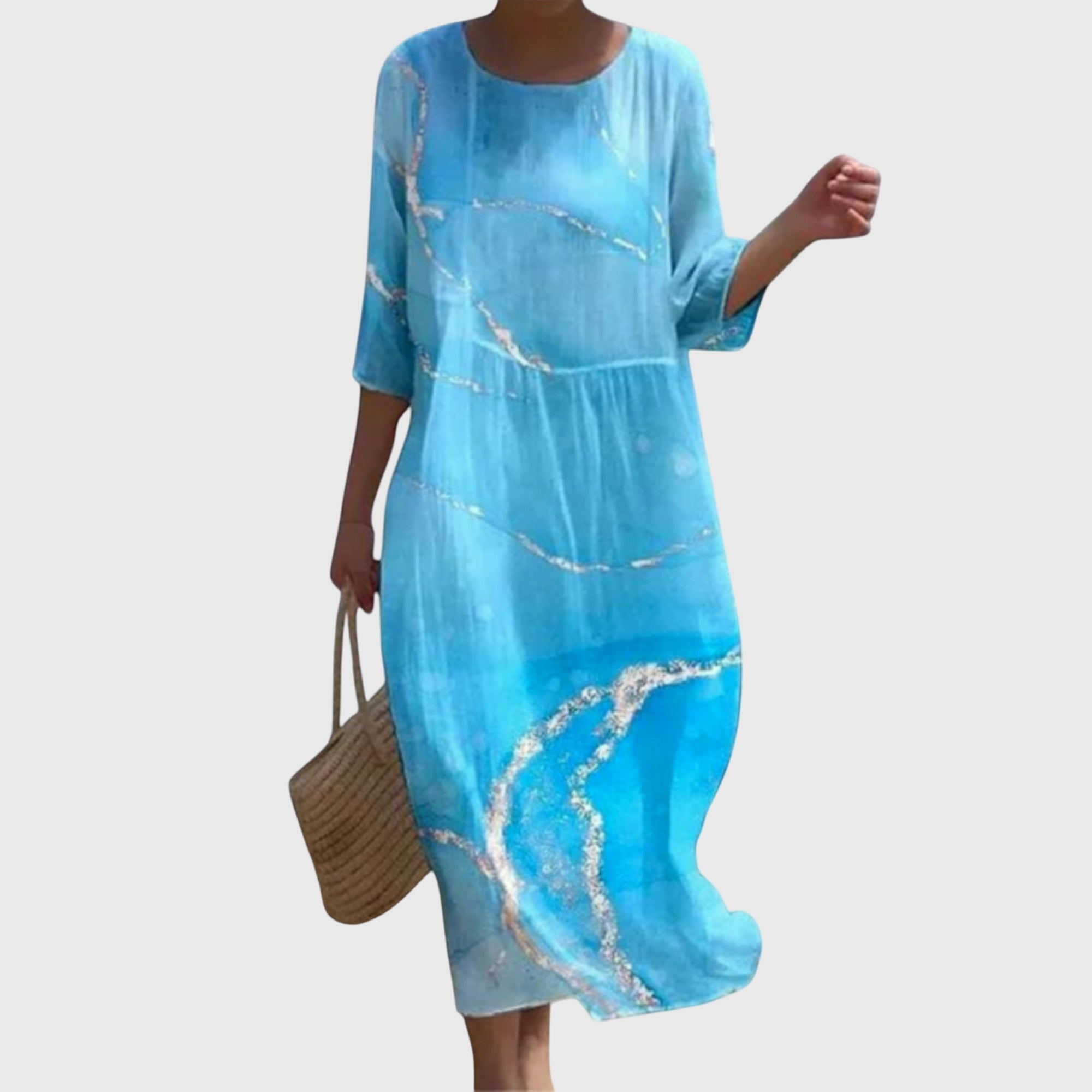 Hanneke™ | Elegante Maxi Bloemenjurk