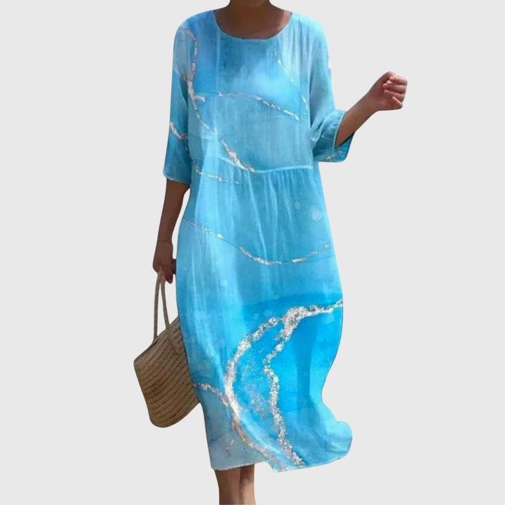 Hayley™ | Elegante Maxi Bloemenjurk