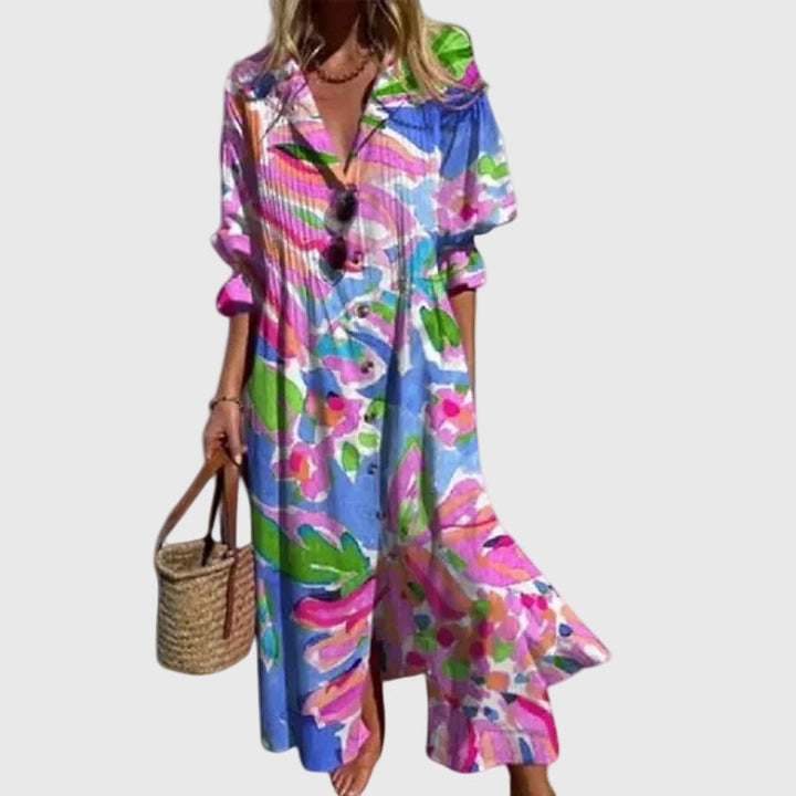 Zariah | Elegante Maxijurk in Boheemse Stijl