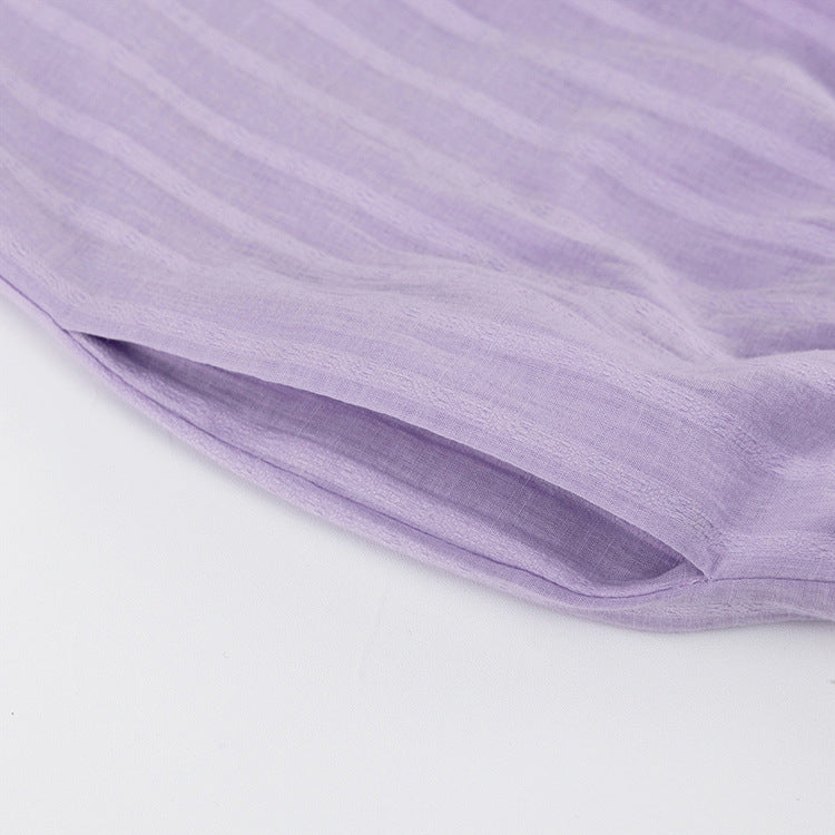 Viola - Ensemble Met Knopshirt en Luchtige Shorts