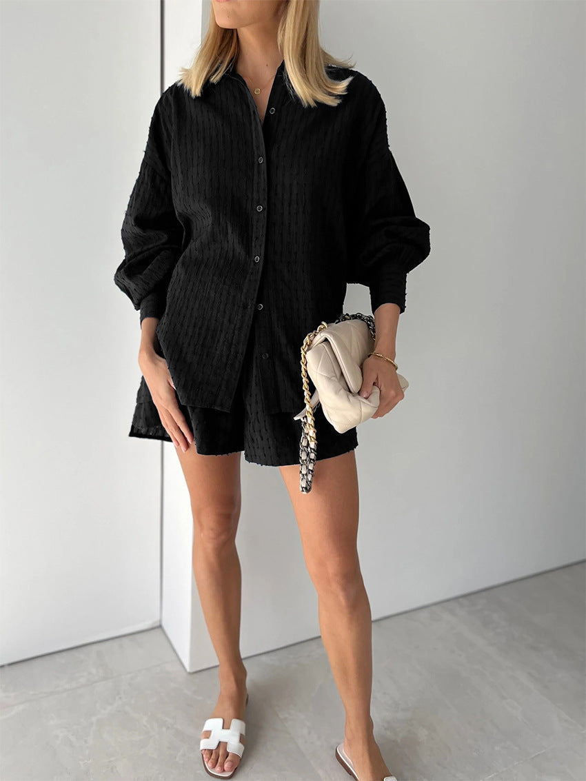 Elizabeth - Set van Blouse en Lichte Shorts