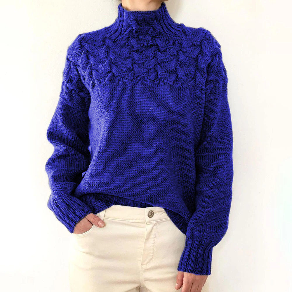Nina | Warme gebreide coltrui