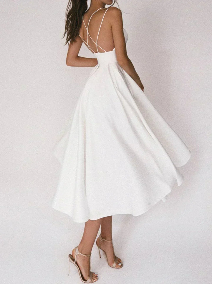 Elara - Elegante Minimalistische Jurk