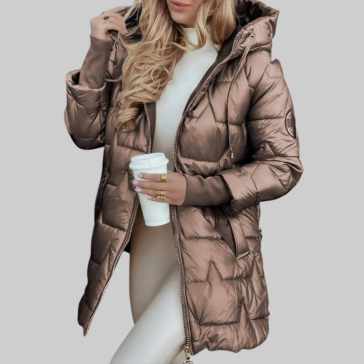 Cecilia | Elegante herfstjas met capuchon